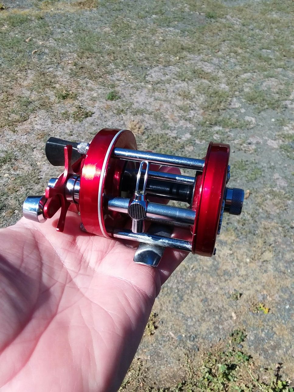 Moulinet Multiplicateur Abu Garcia Ambassador 6000 - Pour La Pêche Au Saumon - Occasion Bon état