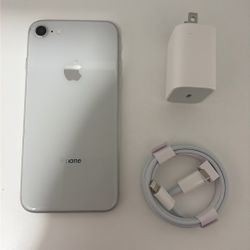 iPhone 8 - 64GB (Unlocked - CDMA + GSM) - White - Good