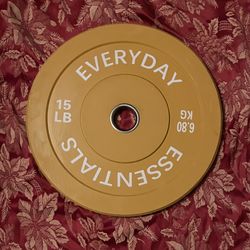 15 Pounds (lbs) Weight Plates