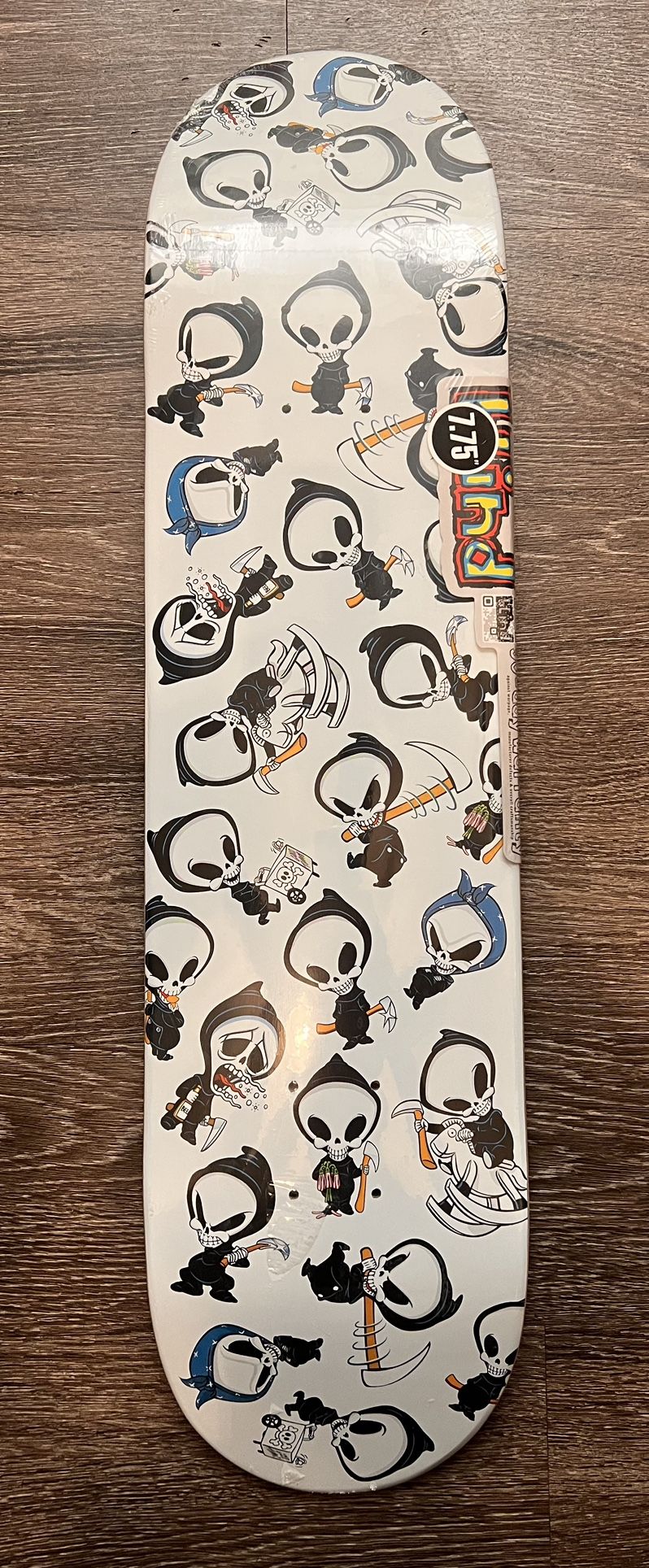 Brand New 7.75” Blind Reaper Wall Paper Skate Deck