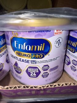 Baby formula Enfamil gentle ease