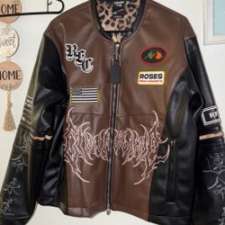 Civil regime jacket leopard