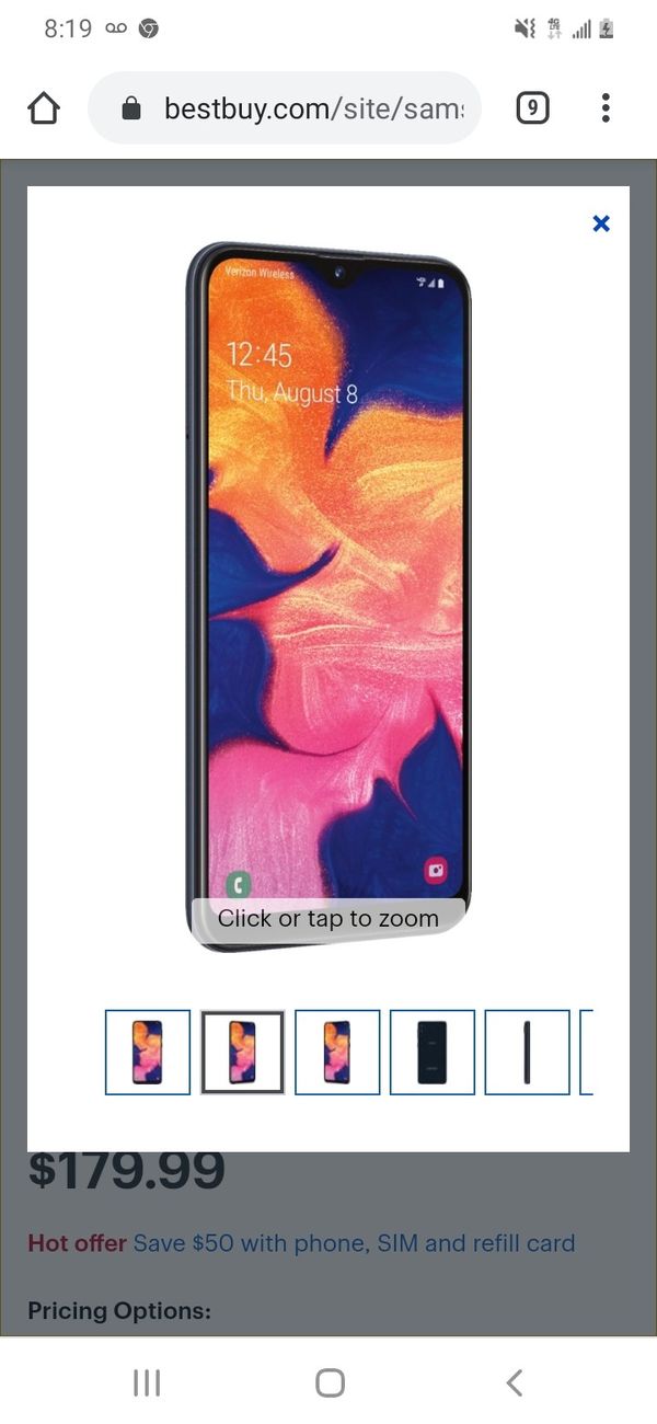 samsung galaxy a10 metropcs price