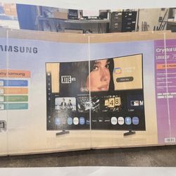 Samsung 75-Inch Class Crystal UHD U8000F 4K Smart TV (2025 Model) Endless Free Content, Crystal Processor 4K, MetalStream Design, Knox Security, Alexa
