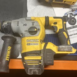 Dewalt Rotary Hammer Drill.  With Hepa Vacuum