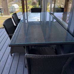 5 Piece Patio Table Set 