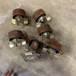 4” Wheel Swivel Caster With Lock