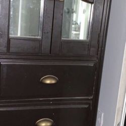 Vintage Armoire Cabinet