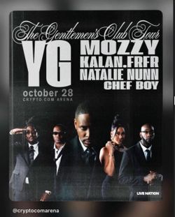 2 YG Tickets, VIP Suite
