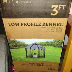 Low Profile Dog Kennel Gazebo - Indoor Or Outdoor - Ideal For Pets Up To 60lbs - Brand New - Never Opened 