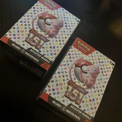 151 Booster Bundle - $50 Each