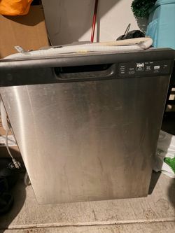 GE Dishwasher like new 24 in. Built-In Tall Tub Front Control Stainless Steel Dishwasher with 60 dBA, ENERGY STAR