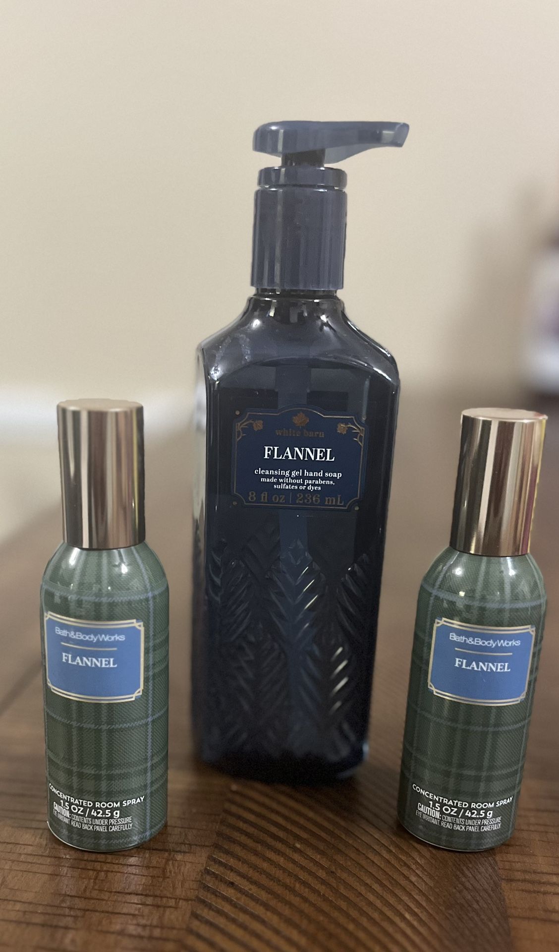 Flannel (BBW) 2-room Sprays/hand Soap