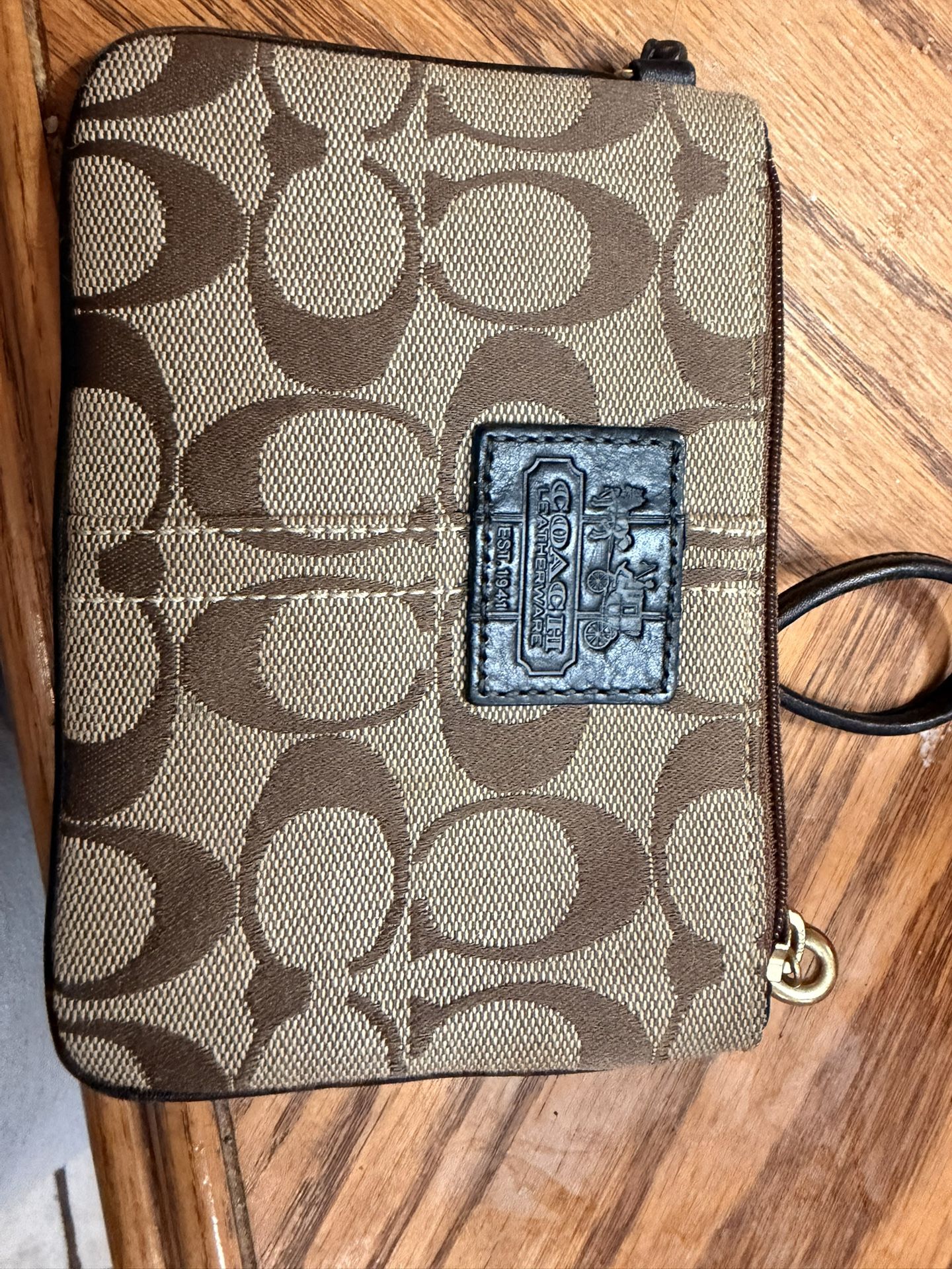Coach Wristlet
