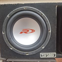 ONE SPEAKER UNA BOSINA ALPINE TIPE R DOBLE BOBINA 10 INCHES GOOD CONDICIÓN ABLO ESPAÑOL 