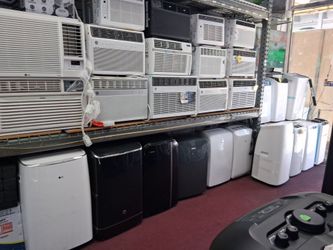 Large selection of portable and windows ac's.  2136283392. Pick up today.