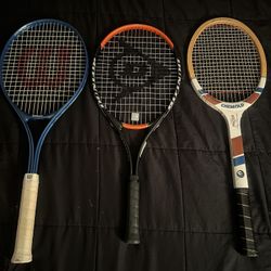 Vintage Tennis racquets 