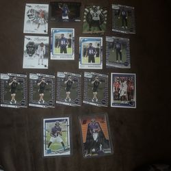 Baltimore Ravens 15 card football lot Rookies