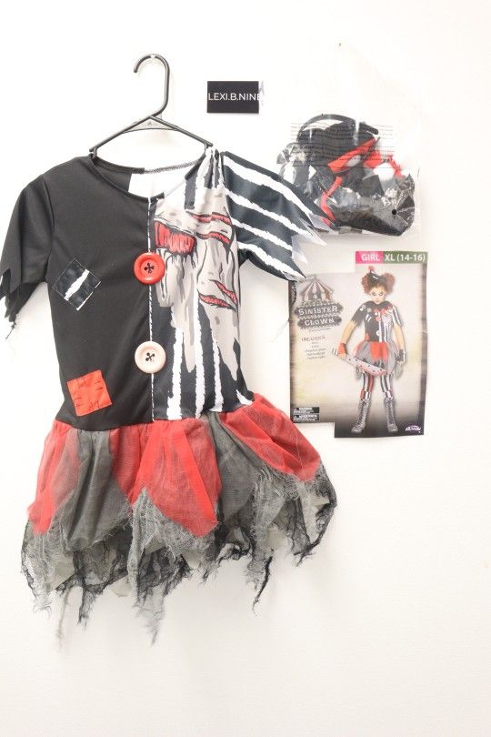 Sinister Clown Brand New Halloween Costume For Sale