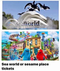 Sea world/ sesame place San Diego