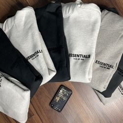 ESSENTIALS hoodies