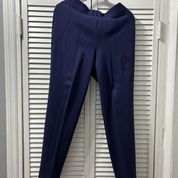Navy. Xl Knit. Jones Ny Pants  Ladies Dress 