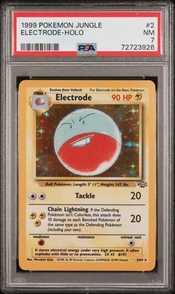 1999 Pokemon Jungle 2 Electrode-Holo