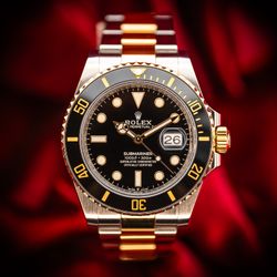 Rlx Sub Date Two Tone Oystersteel Yellow Gold 41mm 126613LN 2022 w/ Box & Papers