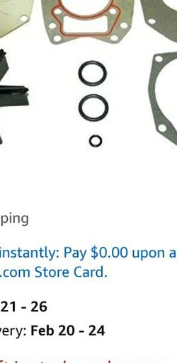 40hp MERC. water Pump Kit & Plugs