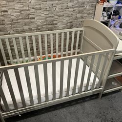 Baby/Toddler Bed And Mattress $60