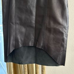 Leather skirt  by Trouve 
