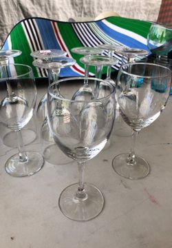 10 wine glasses