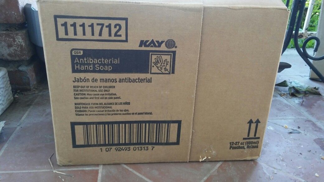 KAY QSR ANTIBACTERIAL HAND SOAP & HAND SANITIZER