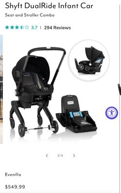 Evenflo Shyft Dualride Car seat & Stroller