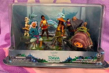 Disney Raya the last dragon deluxe figure set