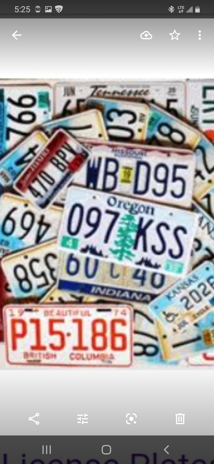 Dealer Tags 500 For 1 Year With Paperwork In Box 4 Information