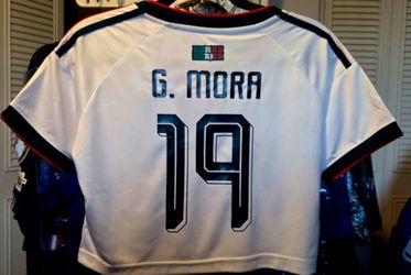 **CROP TOP**G. Mora #19 Mexico Soccer Jersey
