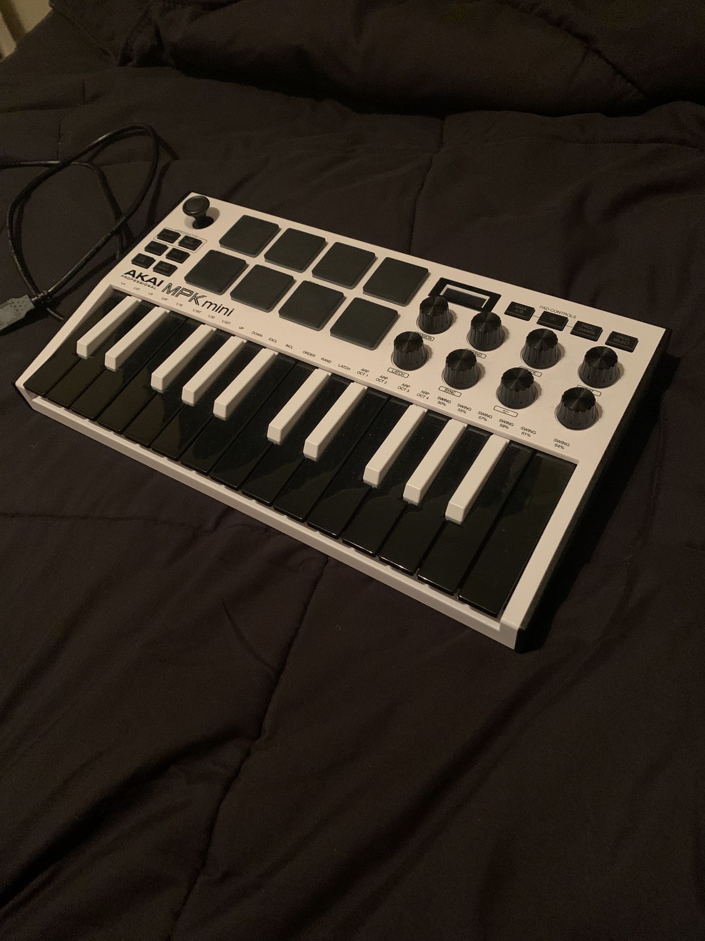 Akai Mini Music Production Keyboard And Drum pads