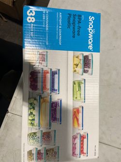 Plastic snap ware