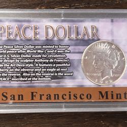 1922-S United States Peace Silver Dollar