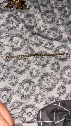 14 K Chino Link Id Bracelet
