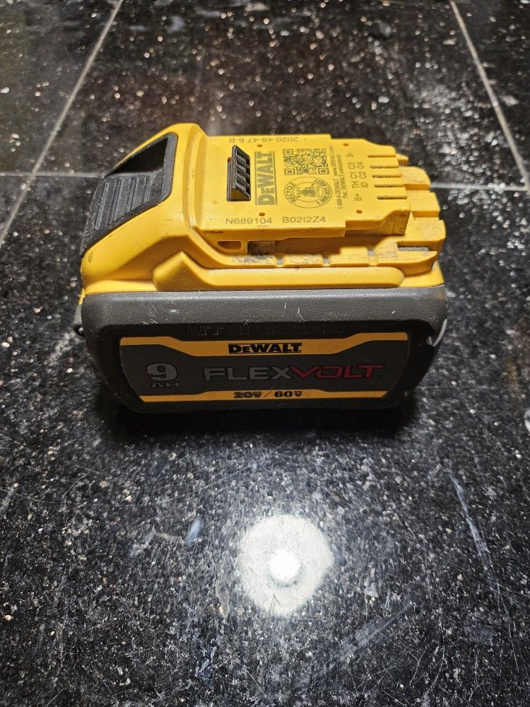 Dewalt 9ah Flexvolt Battery