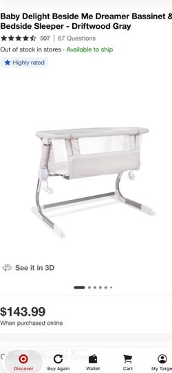 Baby Delight Bedside Bassinet