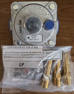 1/2" Gas Regulator & Propane LPG Conversion Kit