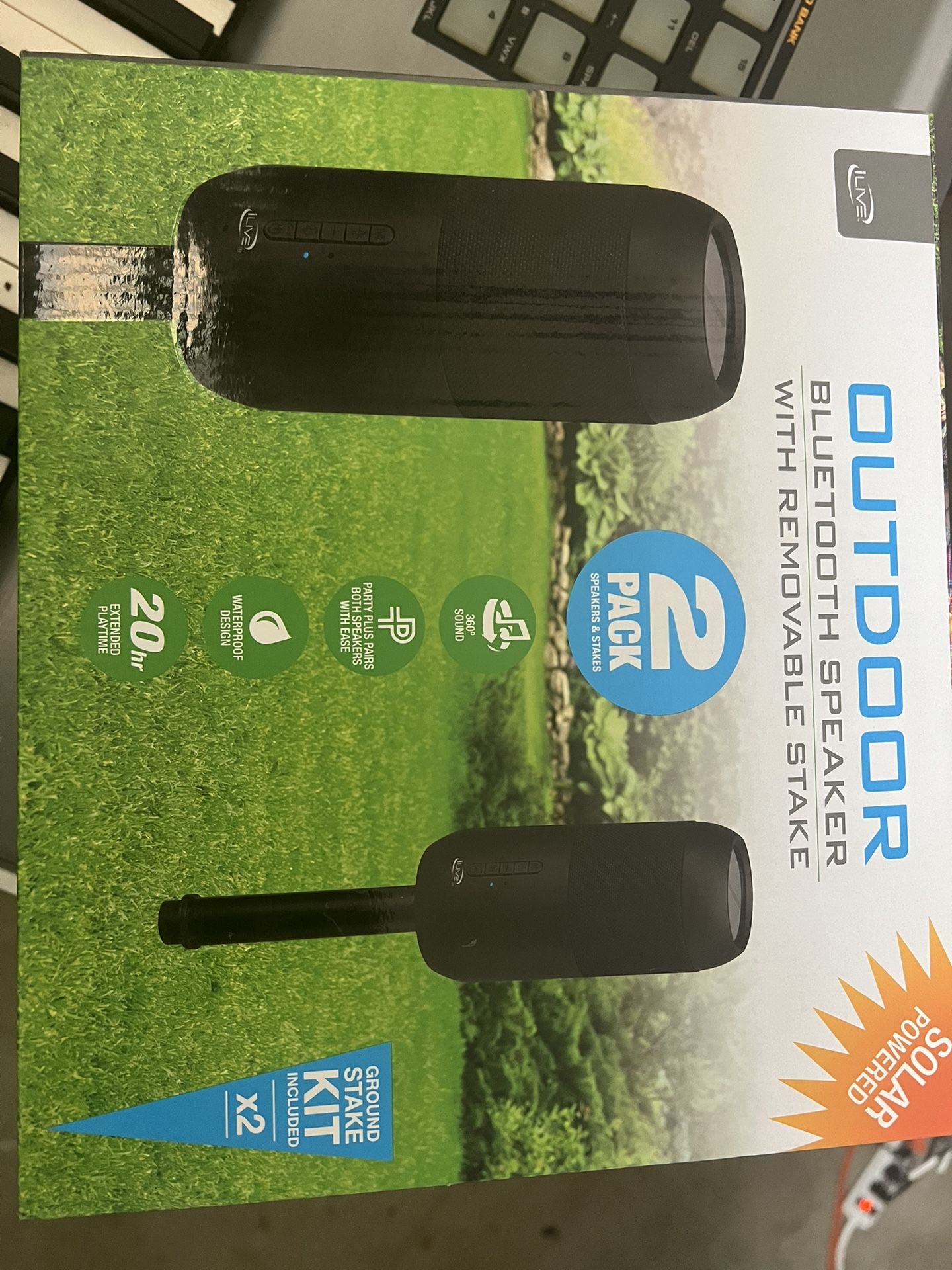 iLive Outdoor Bluetooth Speaker ISBW240BDL