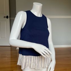 Anthropologie Open Back Tank Top XXS