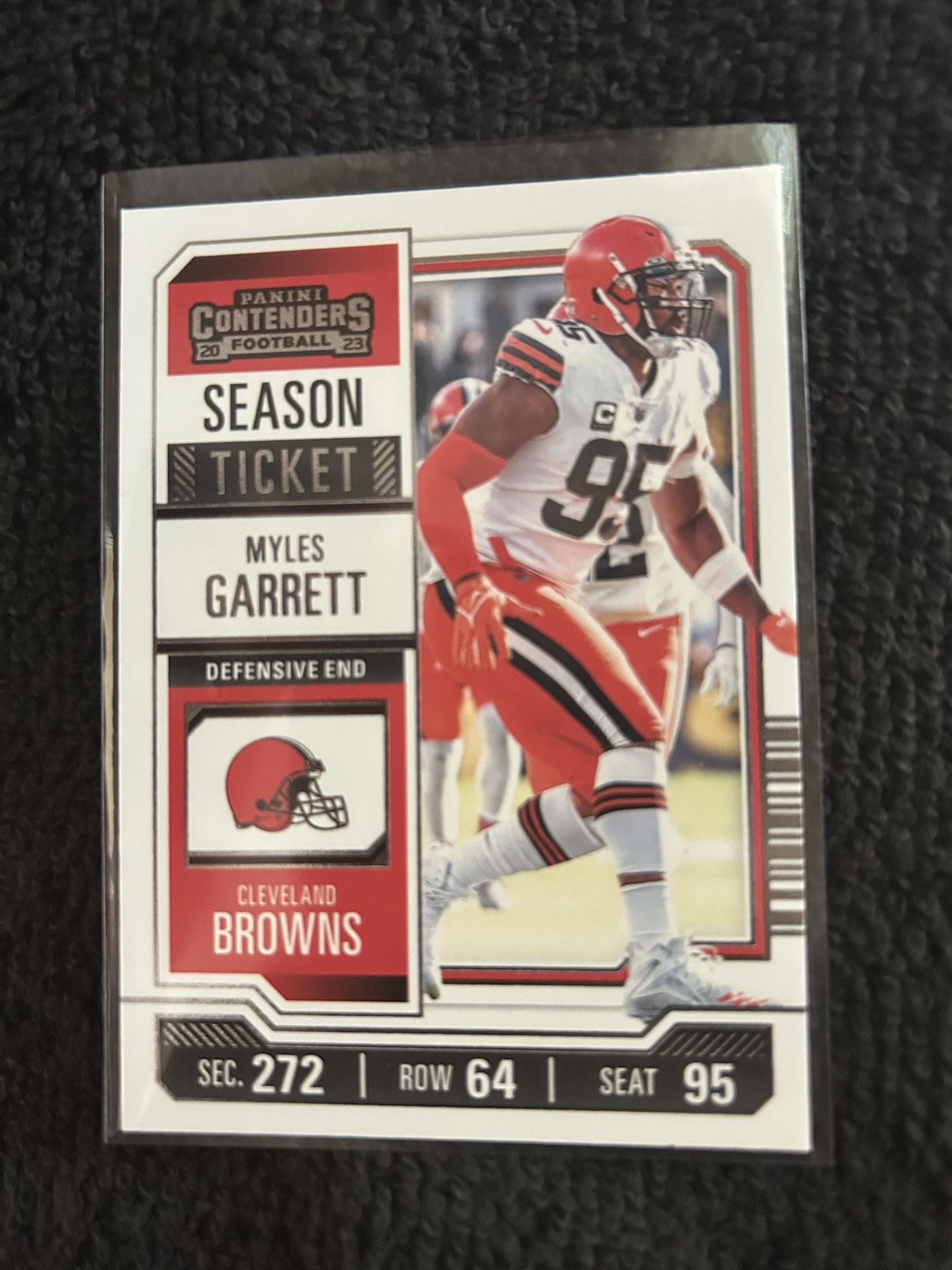 2023 Panini Contenders Myles Garrett Card
