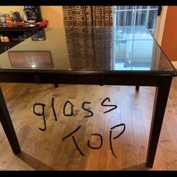 ‘Glass top only’ for dinning table or other
