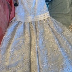 Girls Communion/batisum Dress 