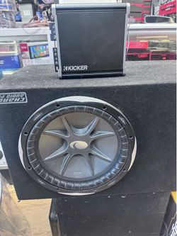 Kicker cvx 12” ground shaker box and amp kicker 800.1 test before you buy